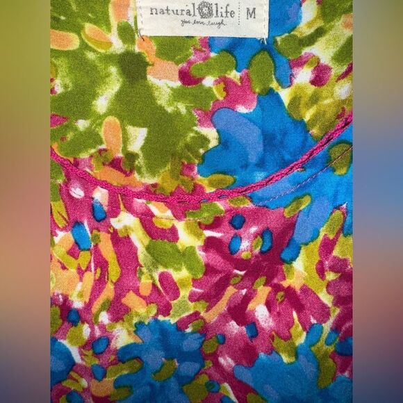 NATURAL LIFE
Gigi Mini Dress - Multi Starburst sz M - Picture 9 of 13